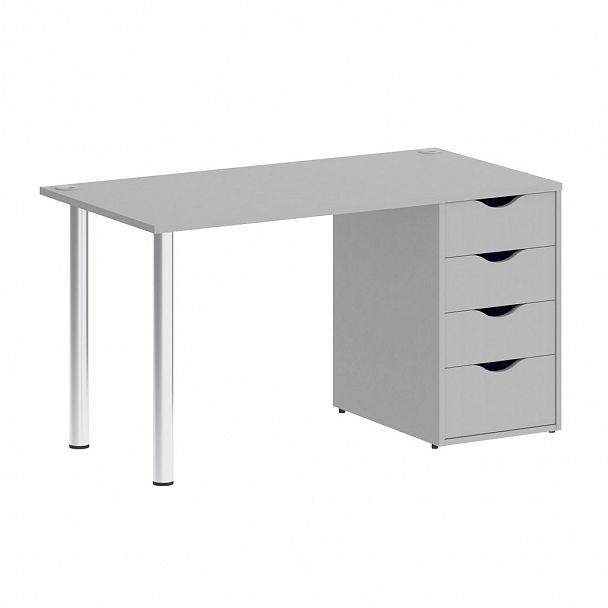 Стол "Home office" VR.SP-3-138.4 серый - Вид 1