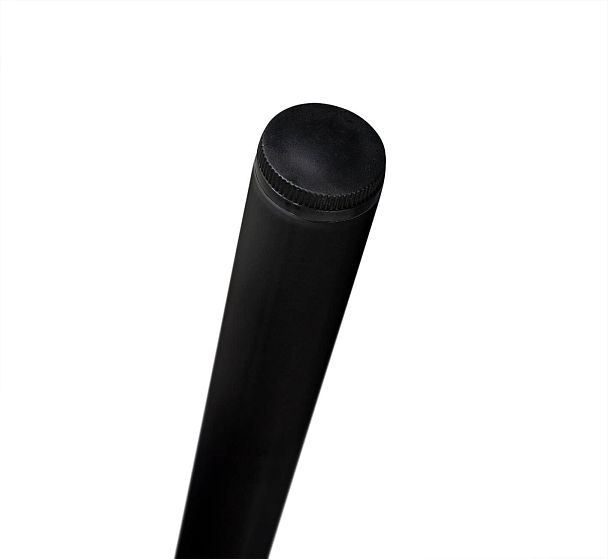 Стол Sheffilton SHT-TU66/TT 140/80 ЛДСП черный/серебристый матовый - Вид 11