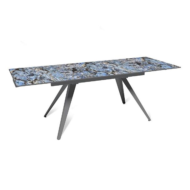 Стол раскладной Asti (140+40+40), керамика глянцевая Lemurian Blue - Вид 6