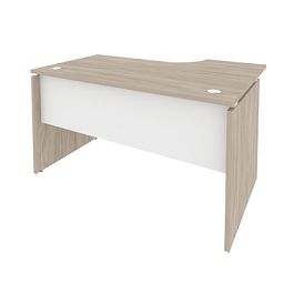 Onix Стол эргономичный левый O.SA-2 (L) Дуб аттик/Белый бриллиант 1380*980*750 (720/460) - Фото предпросмотра