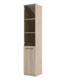 IRVIN FOT30451004 Шкаф для бумаг узкий Irvin кабинет руководителя  дуб каньон - Фото предпросмотра
