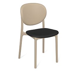Стул Sheffilton SHT-S180 капучино/черный - Фото предпросмотра
