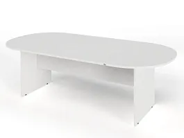 ЛАЙТ / LIGHT RLG010-24x12 Конференц-стол 240x120x75 Белый - Фото предпросмотра
