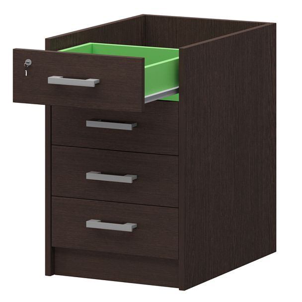 Корпус тумбы приставной АТ-07 Дуб венге 440x600x740 Арго - Вид 1