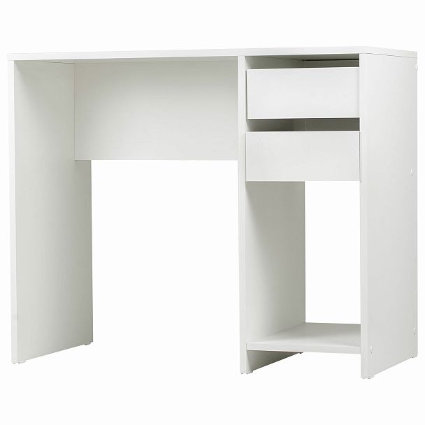 Стол письменный/компьютерный BRABIX "Scandi CD-017", 900х450х750 мм, 2 ящика, белый, 641894, ЦБ013706-1 - Вид 11