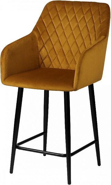 Комплект полубарных поворотных кресел Барли К, Confetti chai tea/черный, 2 шт. - Вид 2