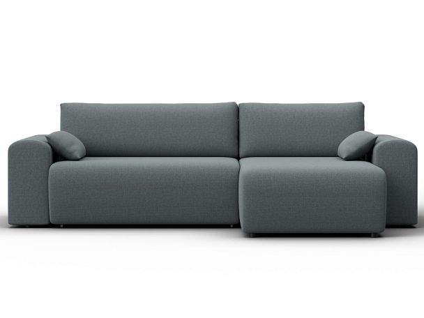 Диван угловой Лига-099 угол универсальный Рогожка серый - Вид 2