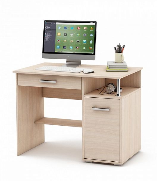 Стол письменный Амбер-1Я - Вид 1