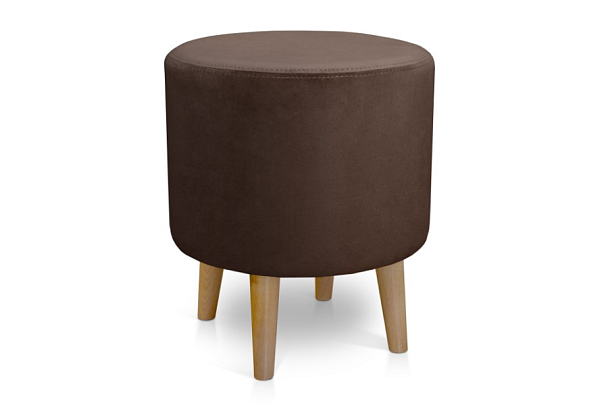 Пуф "Ронд" коричневый - Вид 1