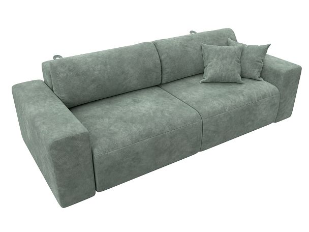 Диван прямой Лига-036 НПБ Классик Велюр зеленый - Вид 5