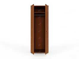 UNITY РШ-07 ВИШНЯ Гардероб Прямой 730х550х1966 - Фото предпросмотра