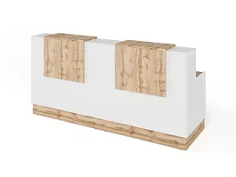 RTD085-240-V ТАНДЕМ / TANDEM Стойка ресепшн 2-240 2400х700х1200 Вотан - Фото предпросмотра