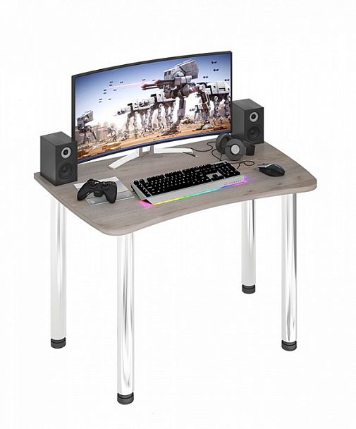 Стол офисный Домино Лайт СКЛ-Софт120МО Нельсон - Вид 2