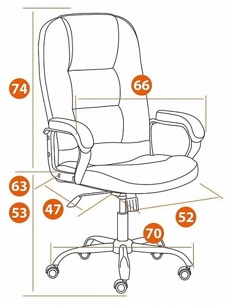 Кресло компьютерное СН9944 - Вид 11
