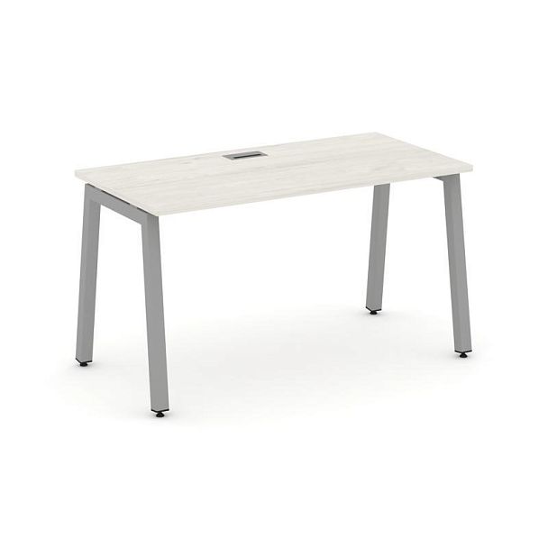 Стайл Проджект Стол письменный SN-5A.SP-003 Дуб Наварра/Металл Серый 1380*600*750 - Вид 1