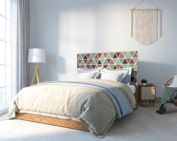 Кровать Berber 160х200 см 26 принт арт BB41/Print_26 - Вид 3