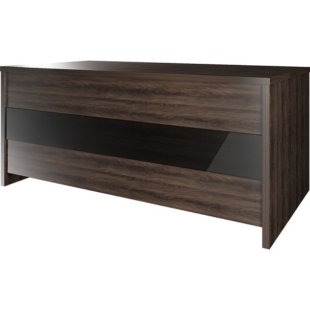 Стол руководителя КТ-17.38 дуб апрель 1712x900x750 Акцент - Вид 1