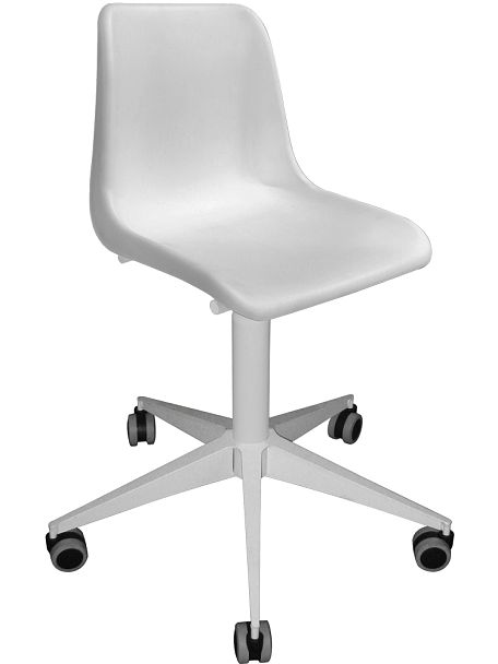 Кресло М103-031 с пластиковым монолитным сиденьем - Вид 1