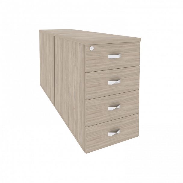 Тумба двойная "Onix" O.TPO-2.7 дуб аттик - Вид 1