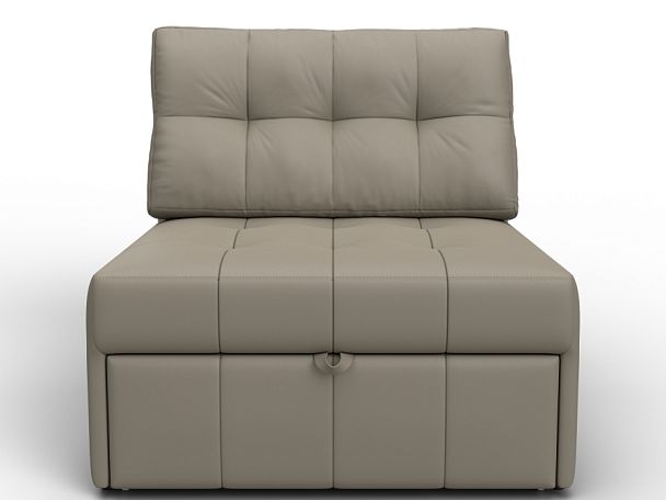 Кресло-кровать Лига-107 (80) Экокожа бежевый - Вид 2