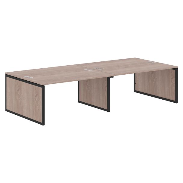 Стол 4-х местный XQPWST 3214 Дуб Сонома/Антрацит 3200х1406х750 XTEN-QP - Вид 1