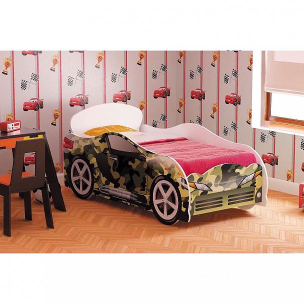 Кровать "Омега 12" ЛДСП мальчик - Вид 2