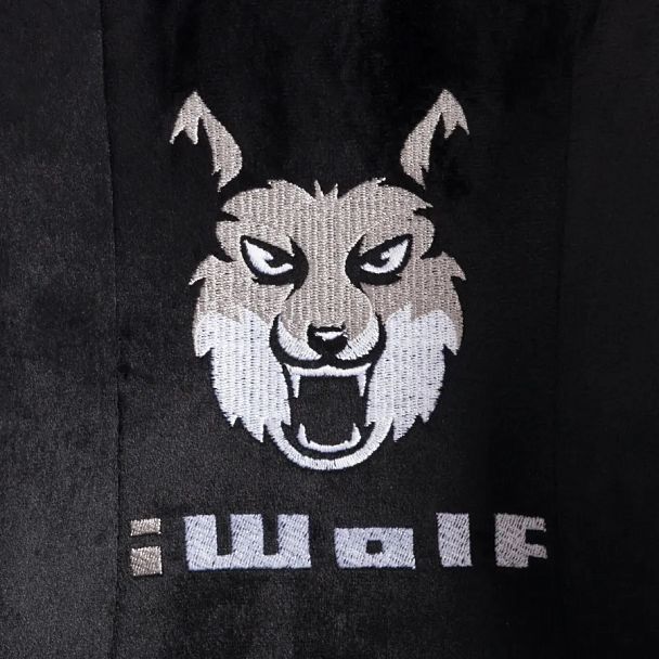 Кресло Айволф/Iwolf, ткань, черный/серый - Вид 15