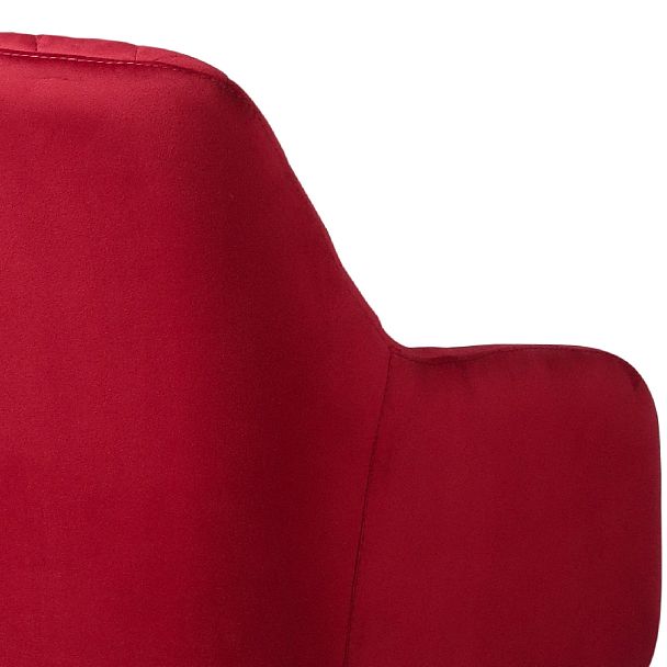 Комплект барных поворотных кресел Барли К, Confetti bordo/белый, 2 шт. - Вид 10