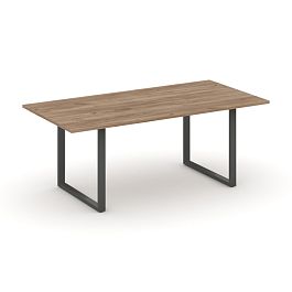 Style Project Direct Direct Стол переговорный SN-6O.SPRG-198.3 Дуб Табак/Металл Антрацит 1980*980*750 - Фото предпросмотра