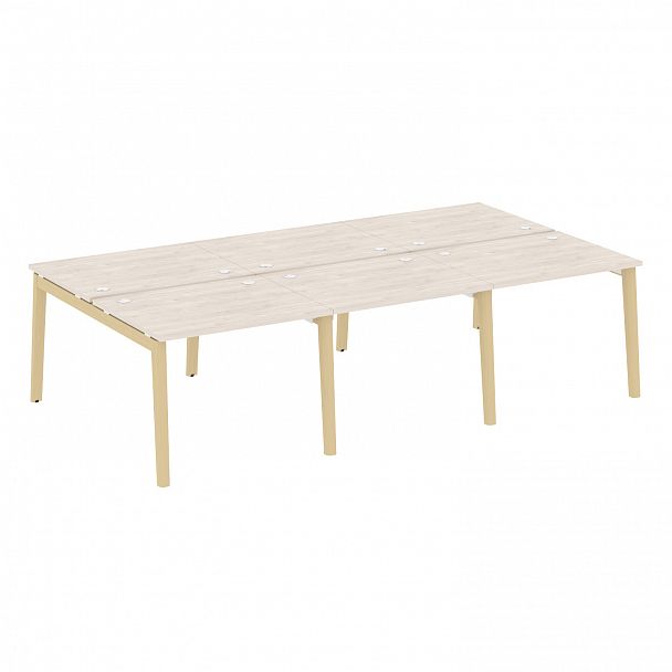 Рабочая станция "Onix wood" OW.D.RS-6.1.8 денвер светлый/дуб светлый - Вид 1