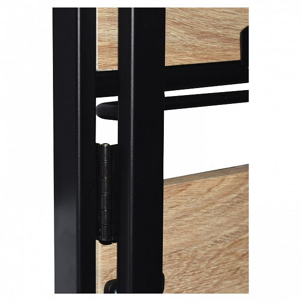 Стеллаж на металлокаркасе BRABIX "LOFT SH-001", 600х300х1250 мм, складной, цвет дуб натуральный, 641230 - Вид 11