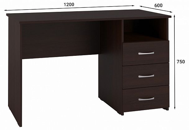 Стол письменный Эконом Стандарт С-112К - Вид 2