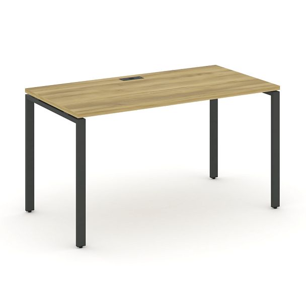 Concept Стол письменный CN.SP-001 Дуб Винченцо/Металл Антрацит 980*720*750 - Вид 1