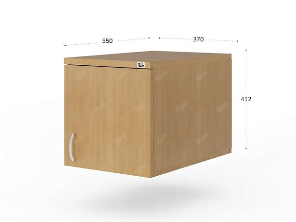 UNITY РАЗ-04Г БУК Антресоль закрытая низкая 370х550х380 - Вид 2
