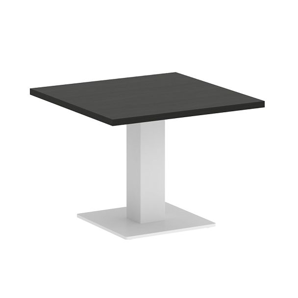 Home Office Стол журнальный квадратный VR.SP-5-60.2G Суар тёмный/Белый металл 600*600*450 - Вид 1