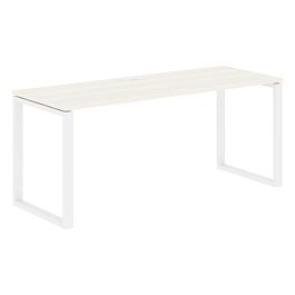 Стол прямой EQST 1767 Ясень Траун/Белый 1760х670х750 EDIS - Фото предпросмотра