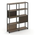 /catalog/kollektsii_i_serii/serii-ofisnoy-mebeli/serii-dlya-personala/shelf-mobile/dub-arizona/dub-arizona-metall-antratsit-w-25/stellazhi-pyatiurovnevye/shelf-mobile-stellazh-5-urovney-2-sektsii-vr-lt-stk-512-12-dub-arizona-metall-antratsit-w-25-2370-40/ - фотография