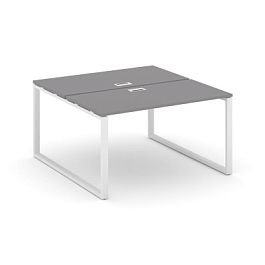 Стайл Проджект Рабочая станция двухсторонняя SN-6O.DRS-002 Серый Пепел/Металл Белый 1180*1232*750 - Фото предпросмотра