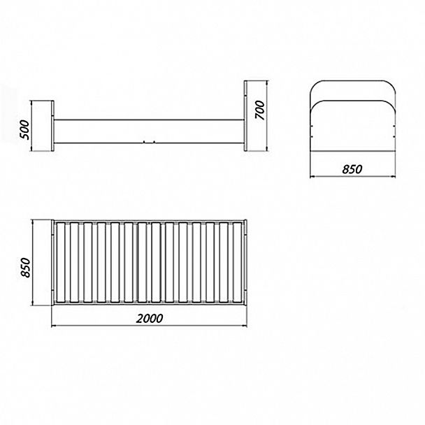 Кровать "Консул" 80 - Вид 2