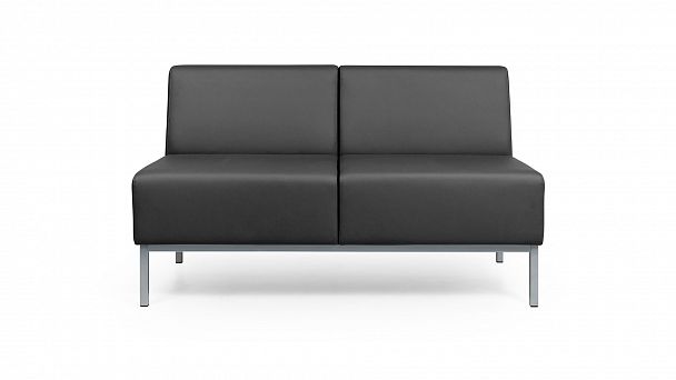 Пуф со столешницей Construct 62x62x77 чёрный - Вид 4