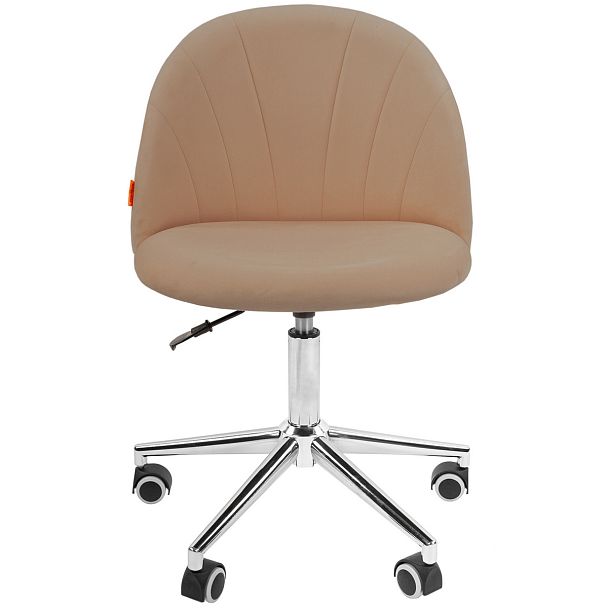 Кресло CHAIRMAN HOME 117, ткань велюр, бежевый - Вид 2