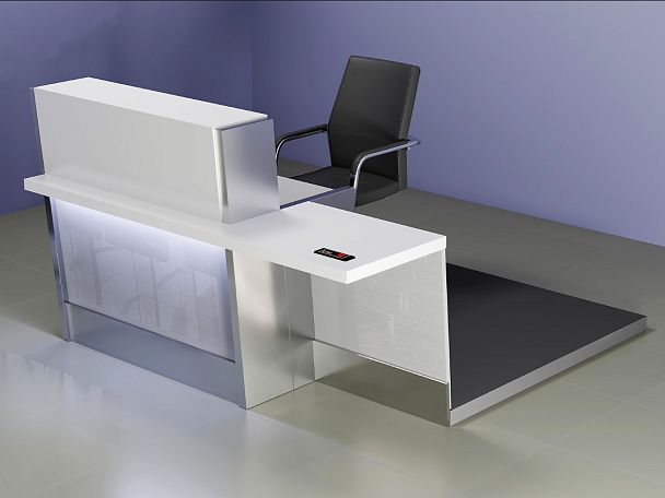 Стойки регистрации багажа и стойки обслуживания пассажиров - Вид 3