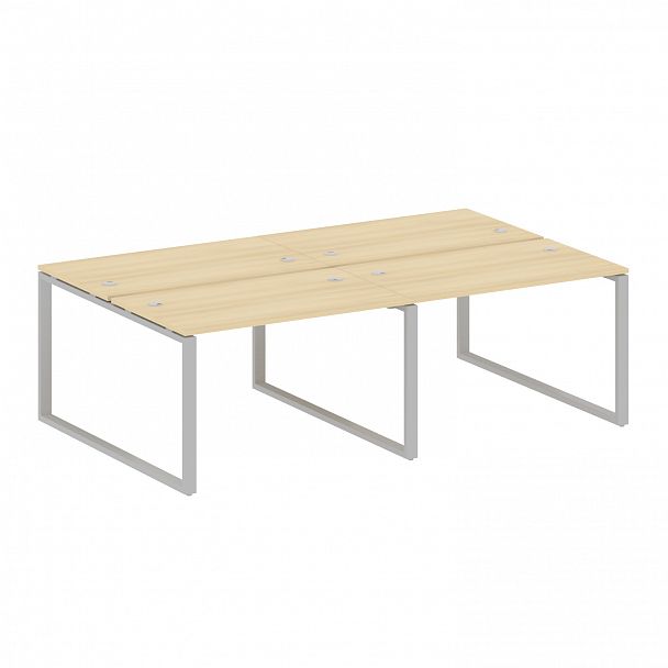 Рабочая станция "Metal System" БО.СМ-4.2 акация/серый - Вид 1