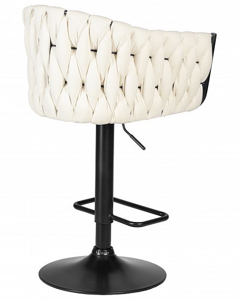 Стул барный DOBRIN LEON (кремовая ткань (LAR 275-33)) - Вид 4