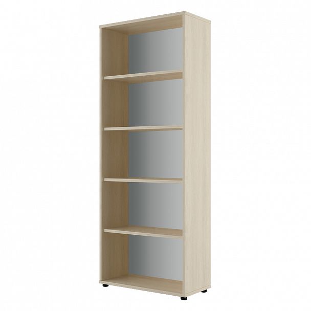 Стеллаж высокий Grand 78x36x200 светлый дуб - Вид 1