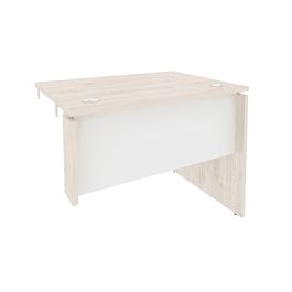 Onix Стол-приставка правый к опорным элементам O.SPR-1.7 (R) Денвер светлый/Белый бриллиант 980*720*750 - Фото предпросмотра