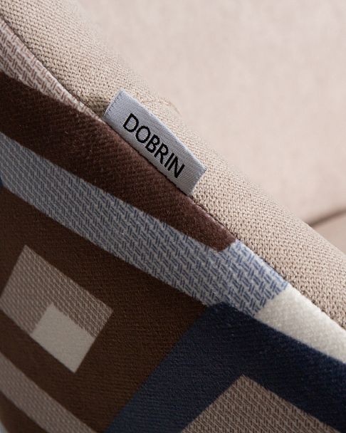 Стул обеденный DOBRIN MARKUS (ЭМАЛЬ ЧЕРНЫЙ МУАР ткань Candy Silver+Escada Ocean) - Вид 9