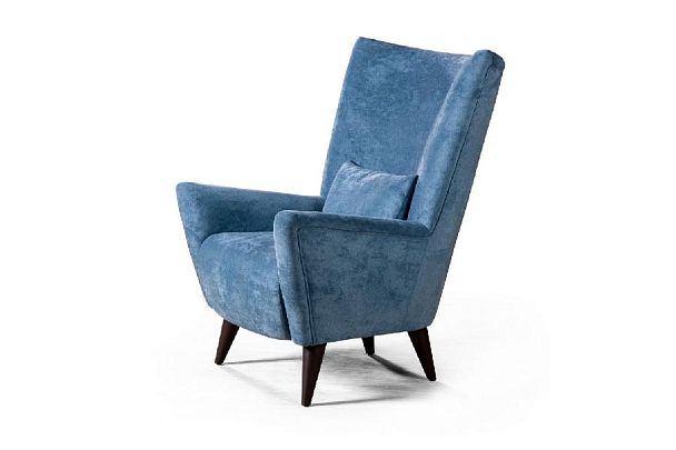 Кресло Dublin велюр синий - Вид 5
