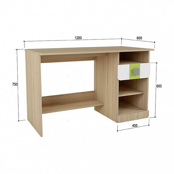 Стол "Стиль 17" Лайм - Вид 2