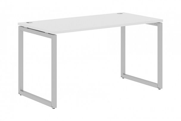 Стол "XTen-Q" XQST 147 белый/алюминий - Вид 1